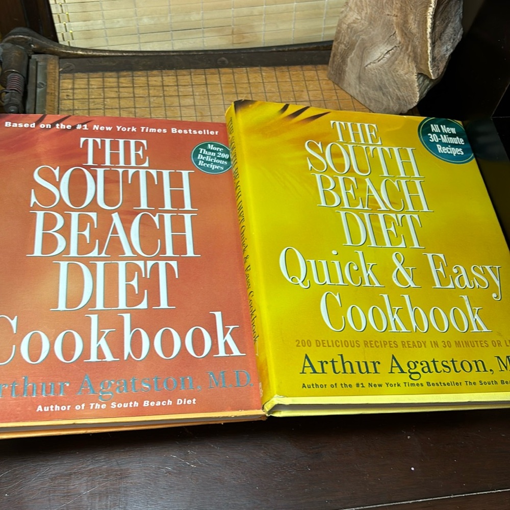 The South Beach Diet Cookbook and Quick & Easy Cookbook by Arthur Agatston, M.D.